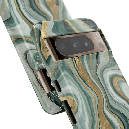 Elegant Phone Case - Marble Design, Stylish Phone Cover, Gifts for Her, Eco-Friendly Case, Holiday Gift Idea, Modern Decor