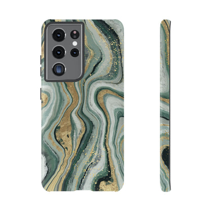 Elegant Phone Case - Marble Design, Stylish Phone Cover, Gifts for Her, Eco-Friendly Case, Holiday Gift Idea, Modern Decor