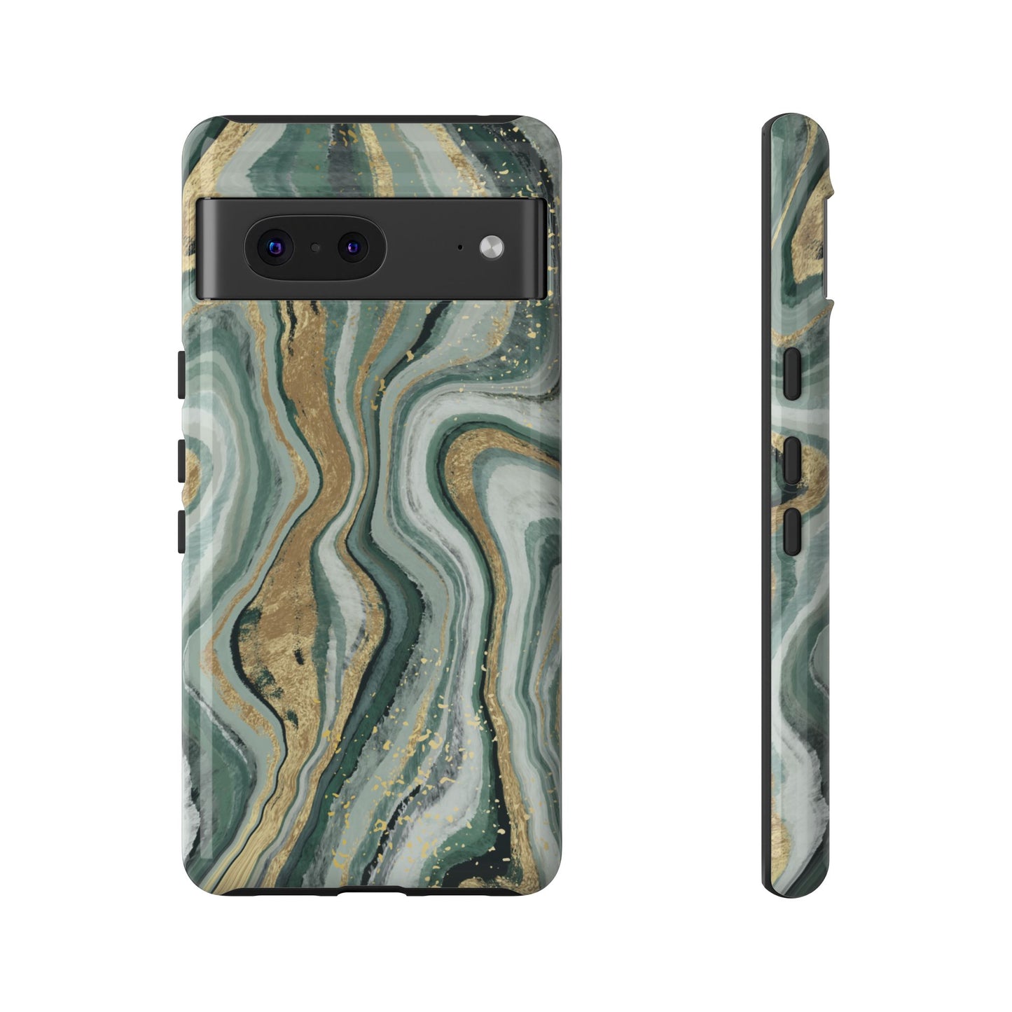 Elegant Phone Case - Marble Design, Stylish Phone Cover, Gifts for Her, Eco-Friendly Case, Holiday Gift Idea, Modern Decor