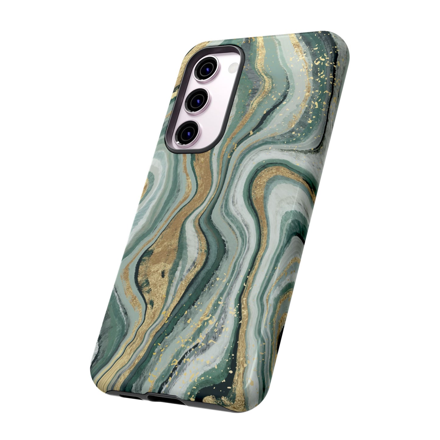Elegant Phone Case - Marble Design, Stylish Phone Cover, Gifts for Her, Eco-Friendly Case, Holiday Gift Idea, Modern Decor