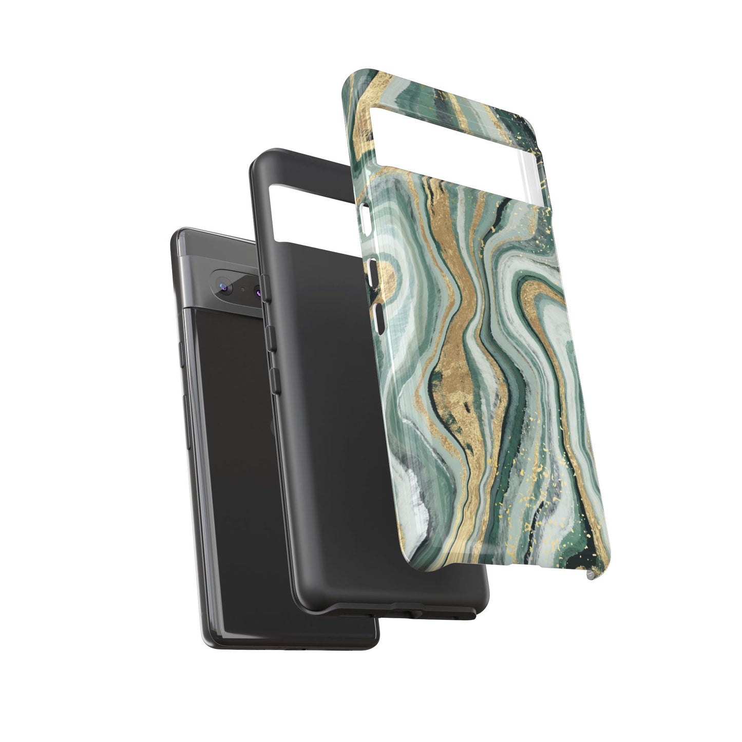 Elegant Phone Case - Marble Design, Stylish Phone Cover, Gifts for Her, Eco-Friendly Case, Holiday Gift Idea, Modern Decor