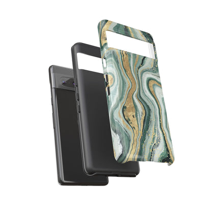 Elegant Phone Case - Marble Design, Stylish Phone Cover, Gifts for Her, Eco-Friendly Case, Holiday Gift Idea, Modern Decor