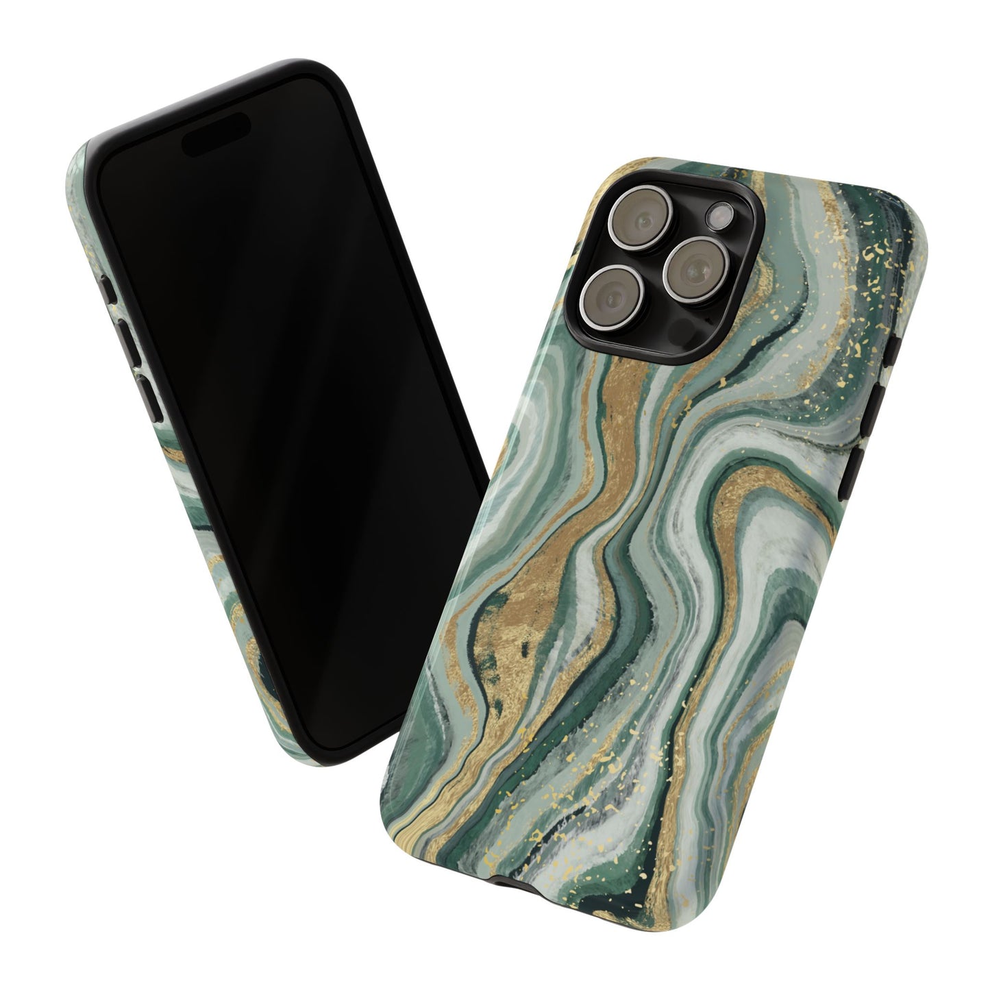Elegant Phone Case - Marble Design, Stylish Phone Cover, Gifts for Her, Eco-Friendly Case, Holiday Gift Idea, Modern Decor