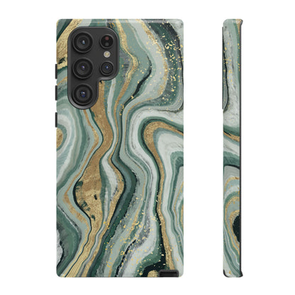 Elegant Phone Case - Marble Design, Stylish Phone Cover, Gifts for Her, Eco-Friendly Case, Holiday Gift Idea, Modern Decor