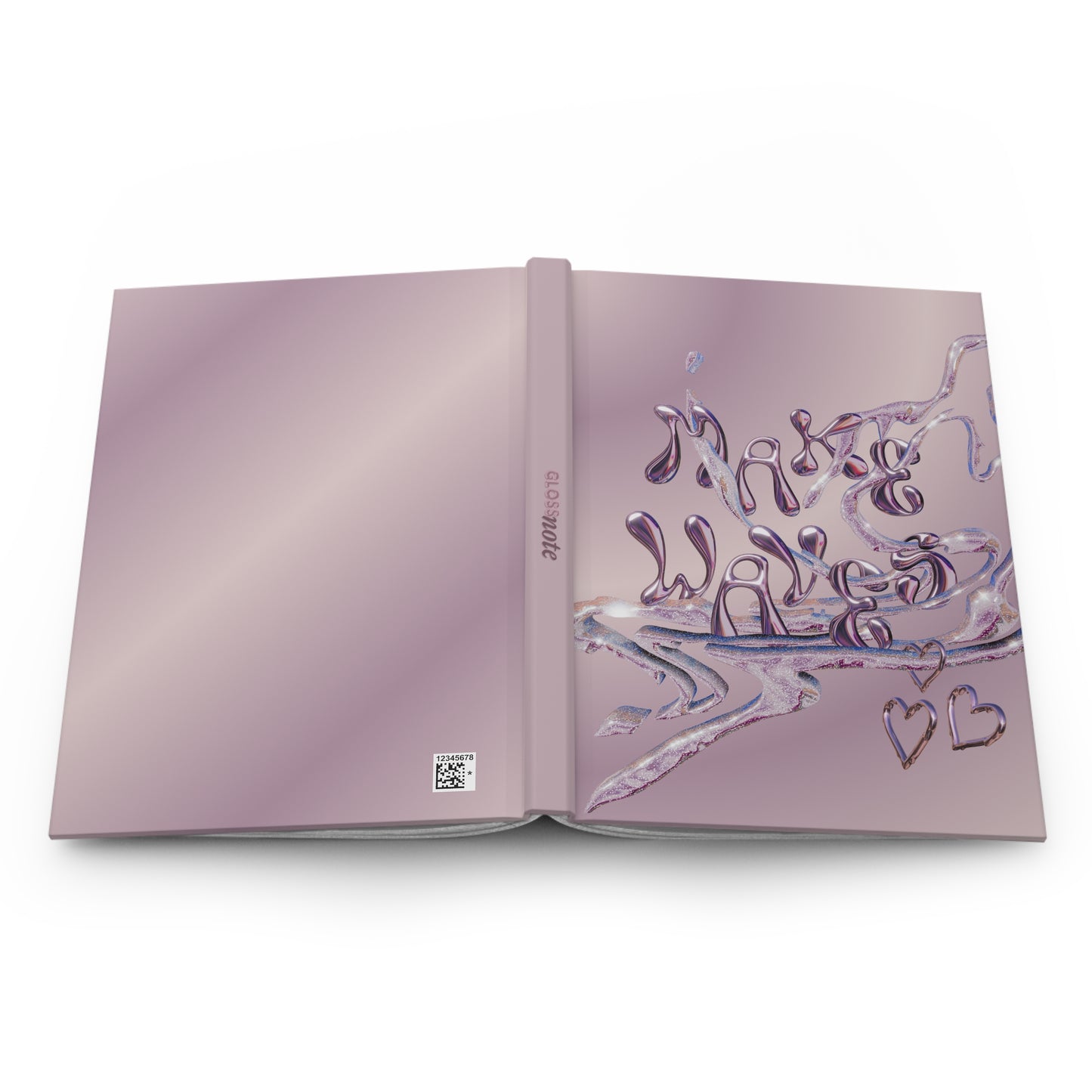 Make Waves Hardcover Journal