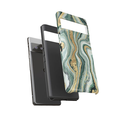 Elegant Phone Case - Marble Design, Stylish Phone Cover, Gifts for Her, Eco-Friendly Case, Holiday Gift Idea, Modern Decor