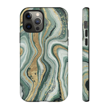 Elegant Phone Case - Marble Design, Stylish Phone Cover, Gifts for Her, Eco-Friendly Case, Holiday Gift Idea, Modern Decor