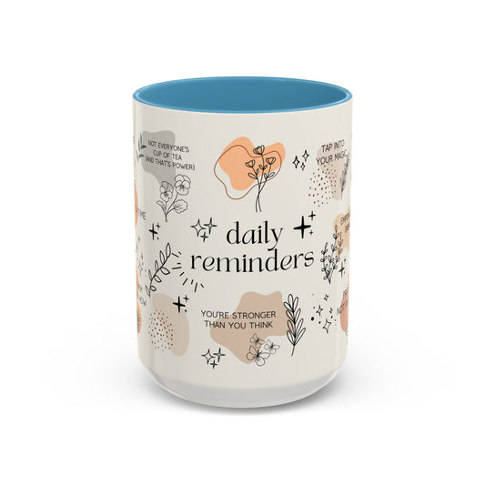 Daily Reminders Mug