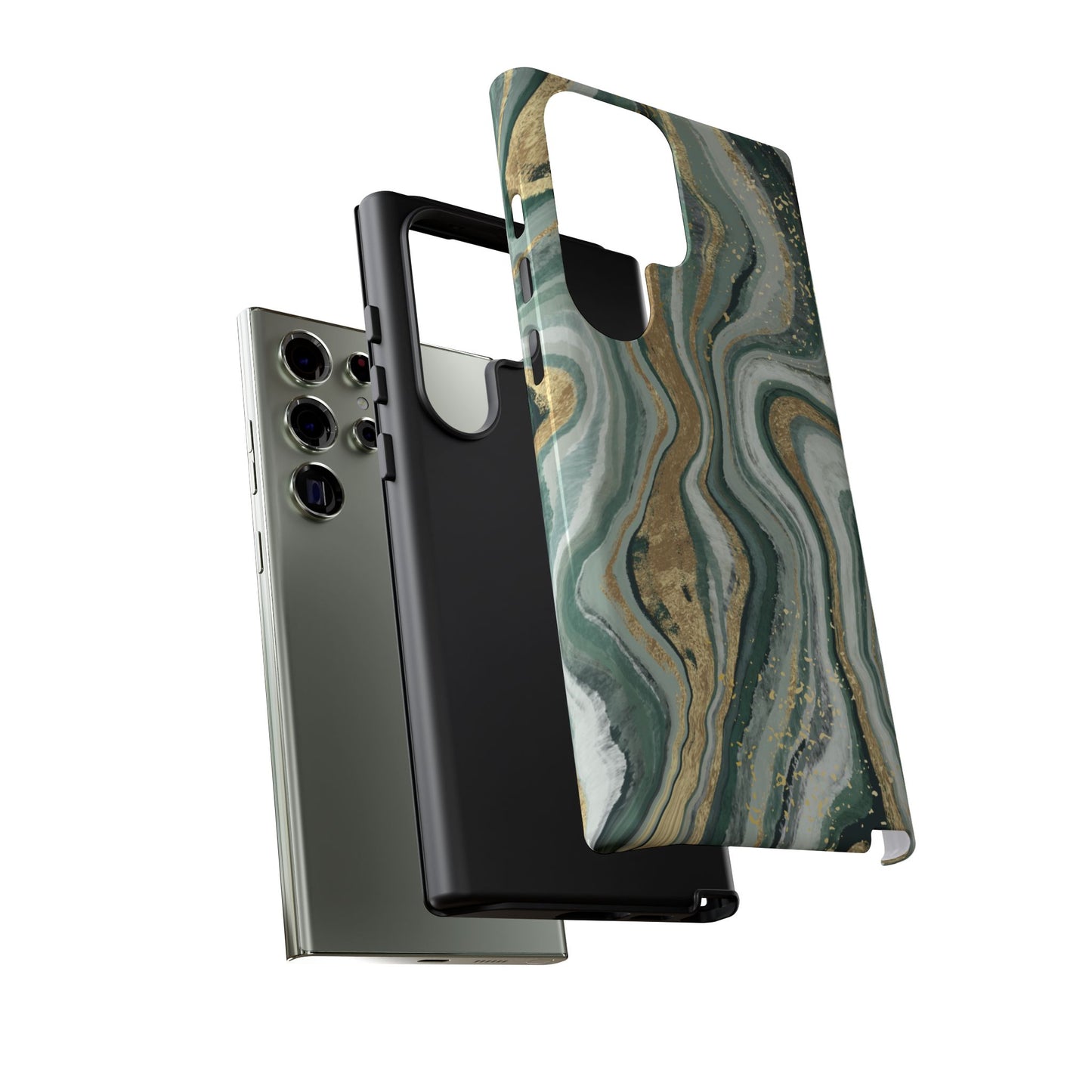 Elegant Phone Case - Marble Design, Stylish Phone Cover, Gifts for Her, Eco-Friendly Case, Holiday Gift Idea, Modern Decor