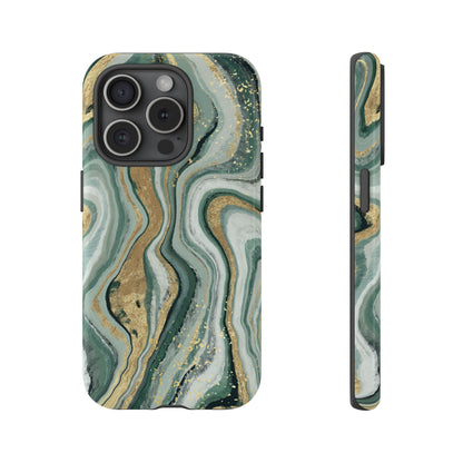 Elegant Phone Case - Marble Design, Stylish Phone Cover, Gifts for Her, Eco-Friendly Case, Holiday Gift Idea, Modern Decor