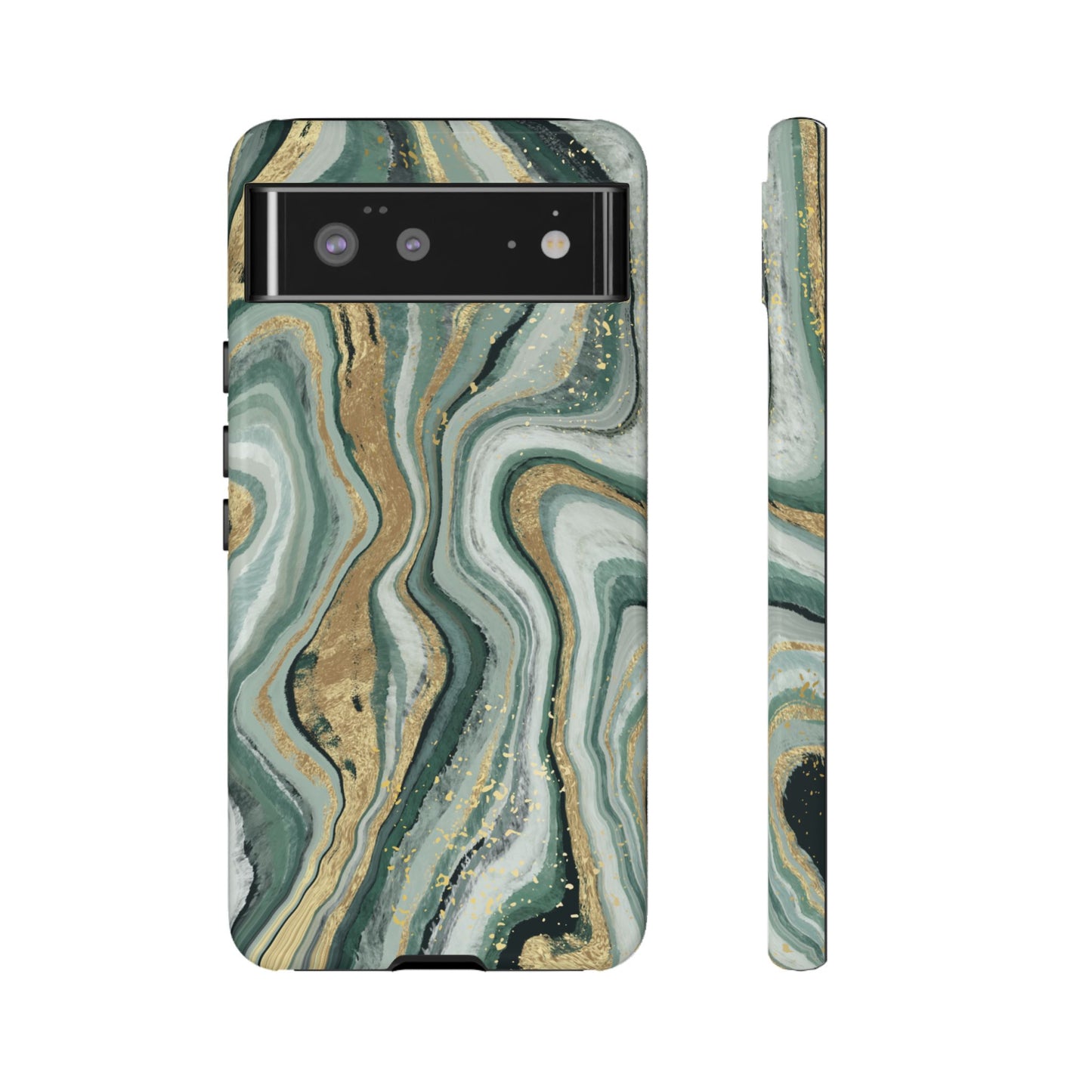 Elegant Phone Case - Marble Design, Stylish Phone Cover, Gifts for Her, Eco-Friendly Case, Holiday Gift Idea, Modern Decor