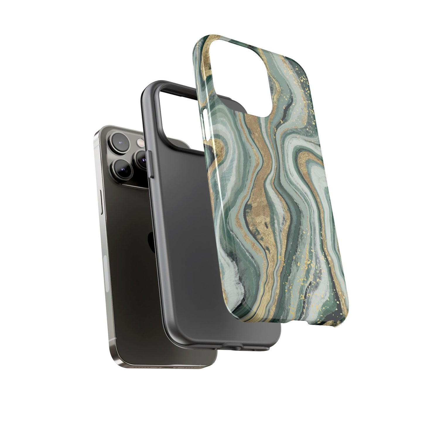 Elegant Phone Case - Marble Design, Stylish Phone Cover, Gifts for Her, Eco-Friendly Case, Holiday Gift Idea, Modern Decor