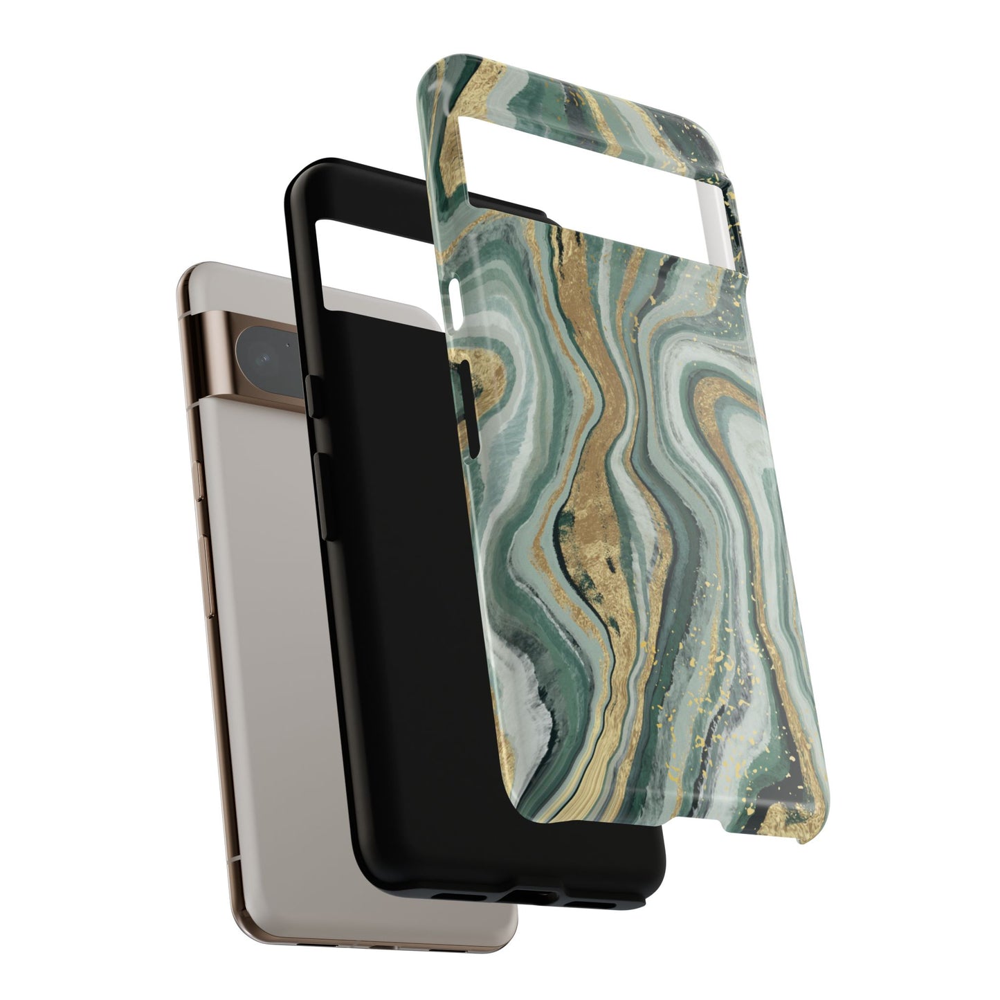 Elegant Phone Case - Marble Design, Stylish Phone Cover, Gifts for Her, Eco-Friendly Case, Holiday Gift Idea, Modern Decor