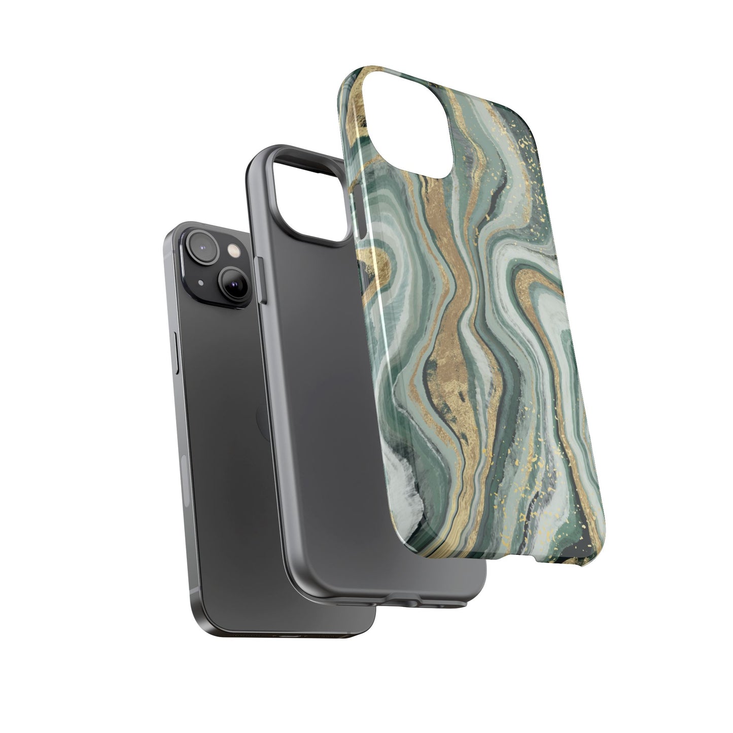 Elegant Phone Case - Marble Design, Stylish Phone Cover, Gifts for Her, Eco-Friendly Case, Holiday Gift Idea, Modern Decor