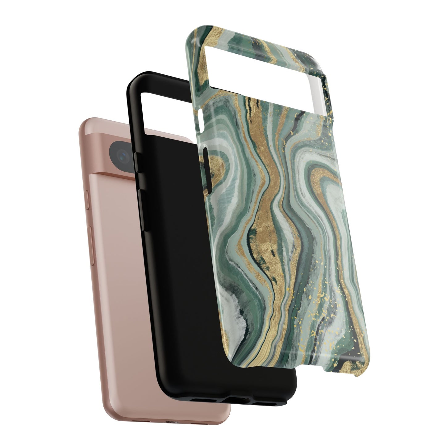 Elegant Phone Case - Marble Design, Stylish Phone Cover, Gifts for Her, Eco-Friendly Case, Holiday Gift Idea, Modern Decor