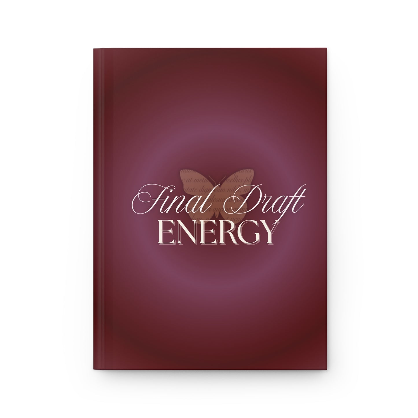 Final Draft Energy Hardcover Journal