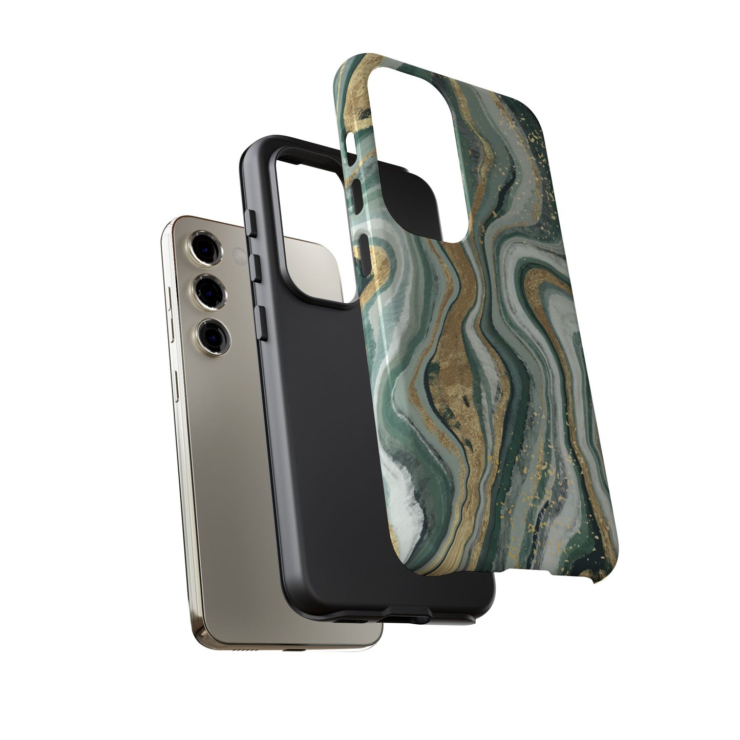 Elegant Phone Case - Marble Design, Stylish Phone Cover, Gifts for Her, Eco-Friendly Case, Holiday Gift Idea, Modern Decor