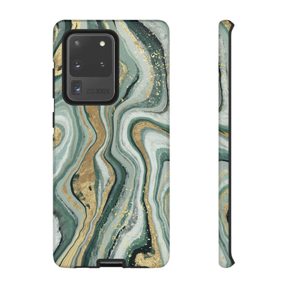 Elegant Phone Case - Marble Design, Stylish Phone Cover, Gifts for Her, Eco-Friendly Case, Holiday Gift Idea, Modern Decor