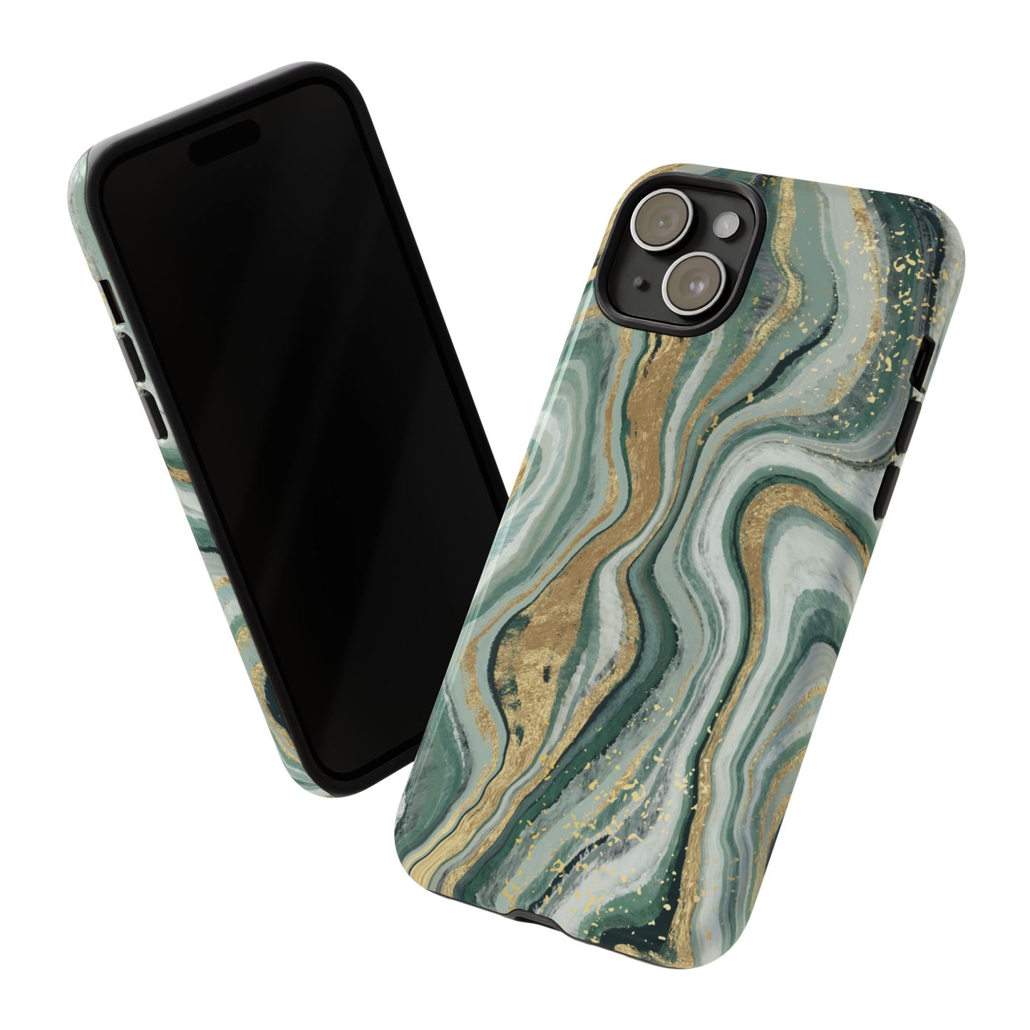 Elegant Phone Case - Marble Design, Stylish Phone Cover, Gifts for Her, Eco-Friendly Case, Holiday Gift Idea, Modern Decor