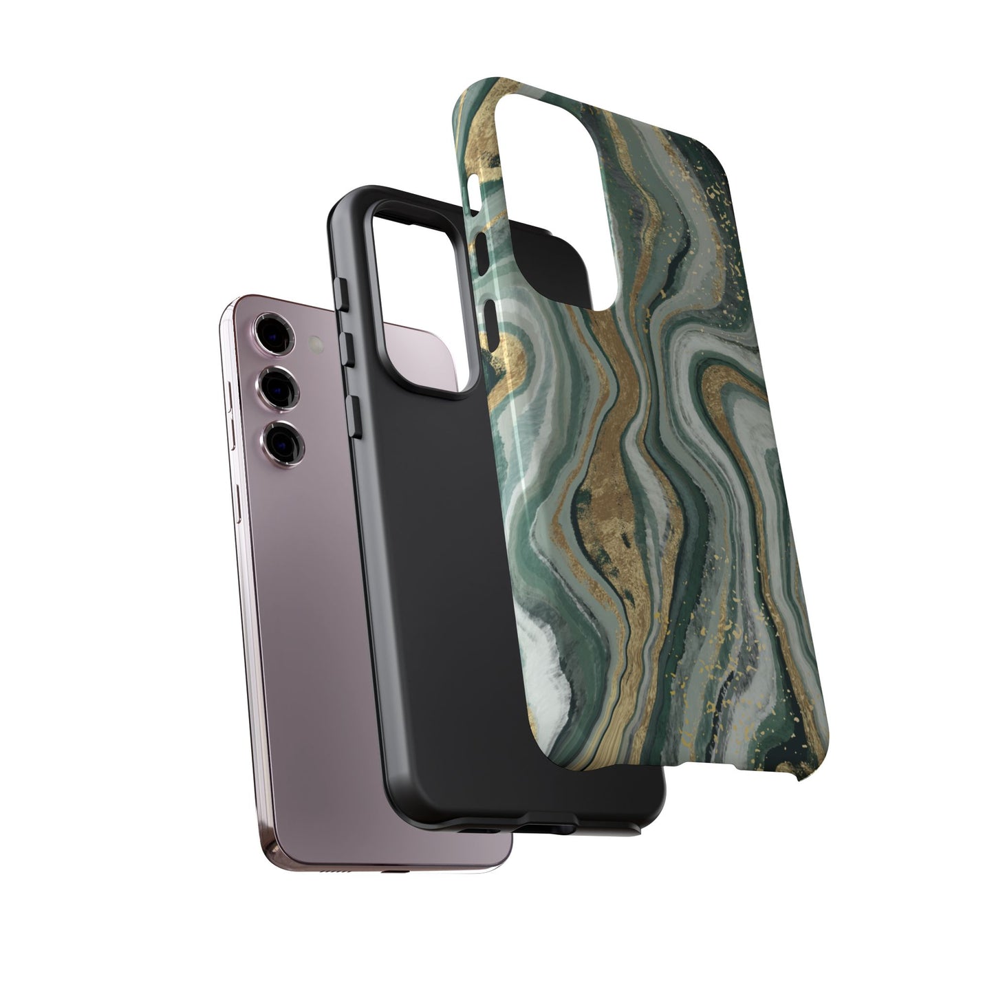 Elegant Phone Case - Marble Design, Stylish Phone Cover, Gifts for Her, Eco-Friendly Case, Holiday Gift Idea, Modern Decor