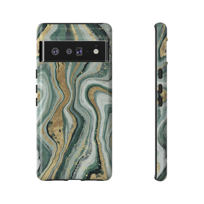 Elegant Phone Case - Marble Design, Stylish Phone Cover, Gifts for Her, Eco-Friendly Case, Holiday Gift Idea, Modern Decor