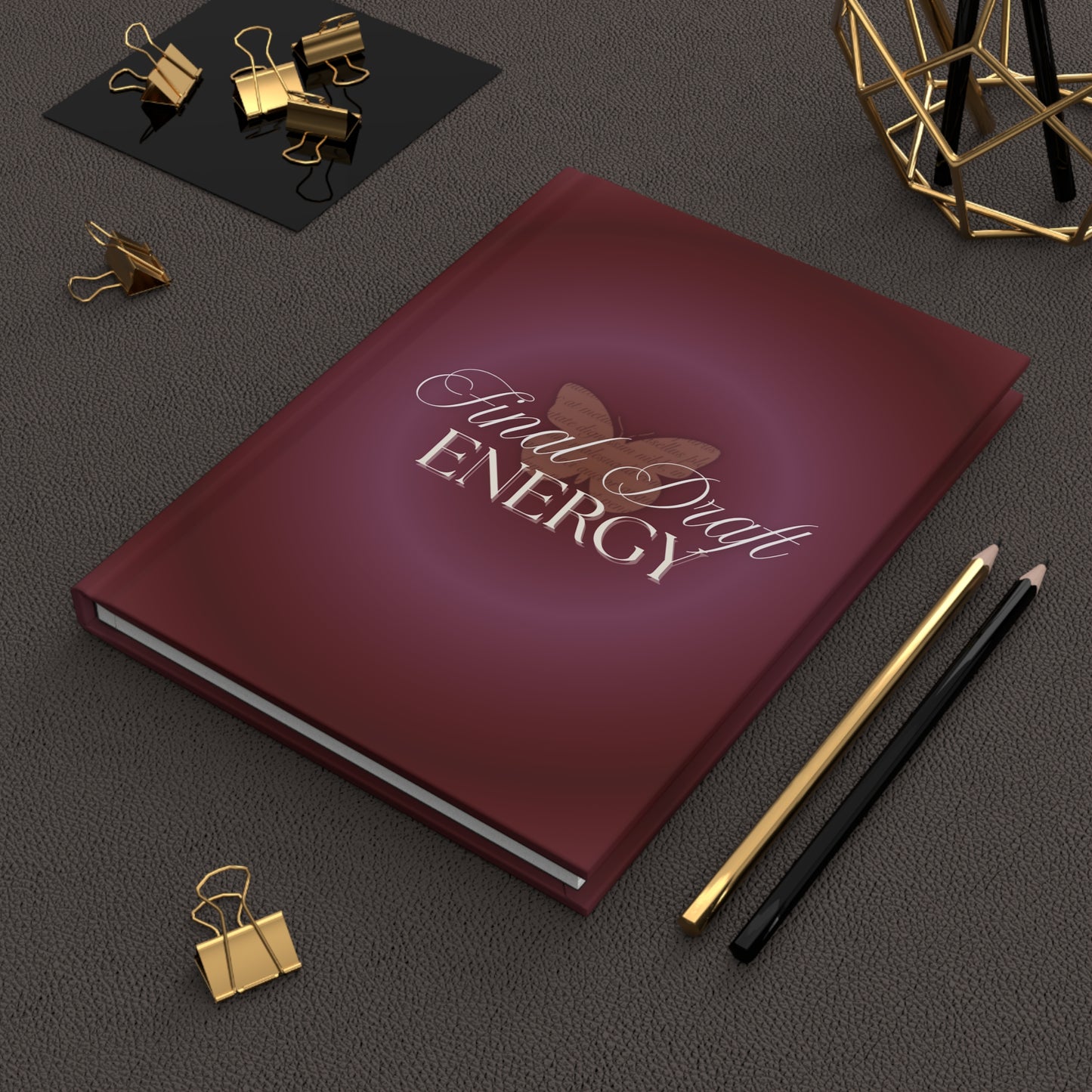 Final Draft Energy Hardcover Journal