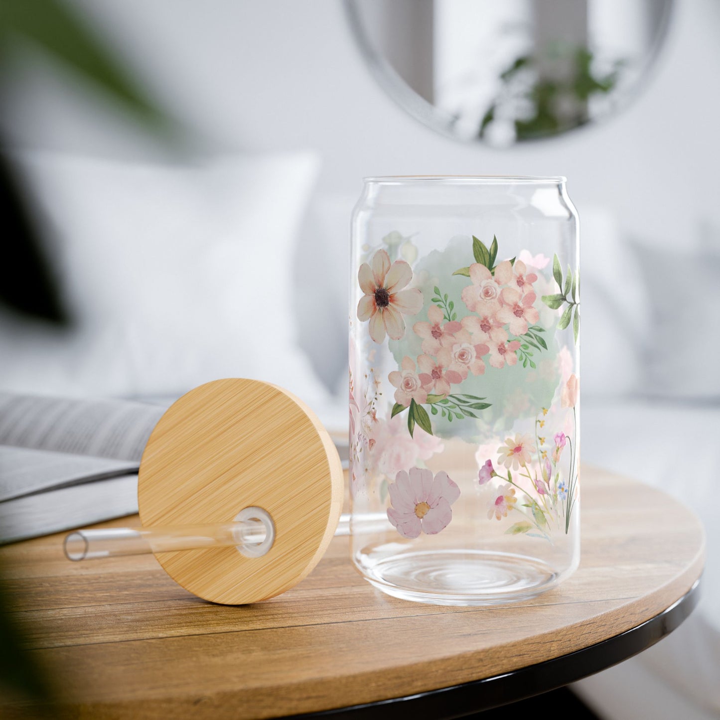 Primavera Floral Sipping Glass