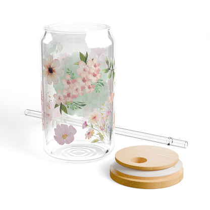 Primavera Floral Sipping Glass