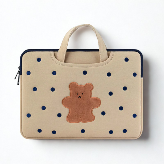 Teddy Biscuit Laptop Sleeve
